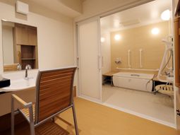 清潔な浴室の光景