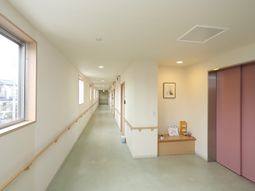 明るい廊下