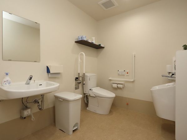清潔感のあるトイレ空間