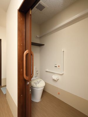 清潔感のあるトイレ空間