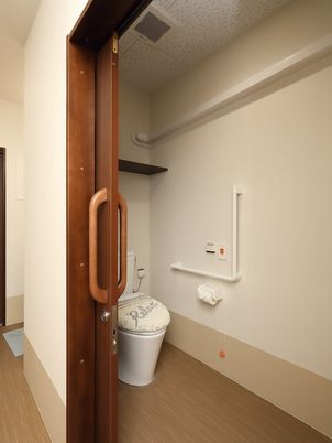 清潔感のあるトイレ空間
