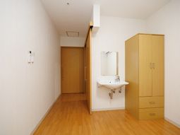 清潔な居室の一角