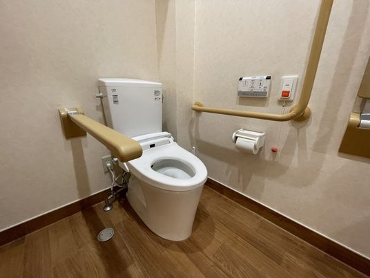 バリアフリーのトイレ