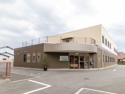 充実設備の外観
