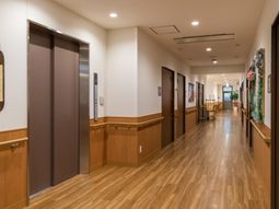 清潔感のある廊下