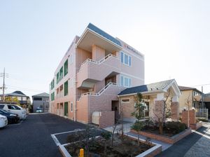 整備された施設の外観