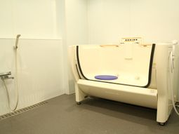 清潔感ある浴室設備