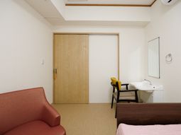 清潔な居室の一角