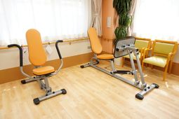 明るくキレイな機能訓練室