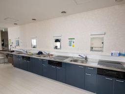 清潔なキッチン設備