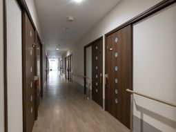 清潔感のある廊下