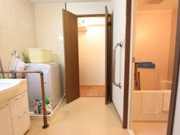 整備された清潔な洗面所