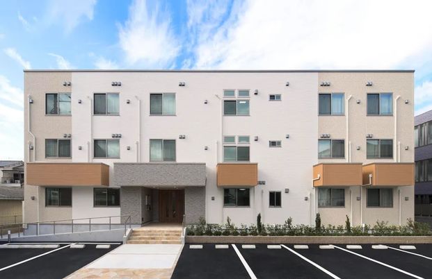 清潔感のある施設外観