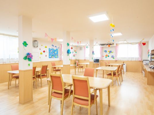 装飾付き共用スペース