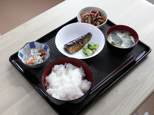 和食の食事セット