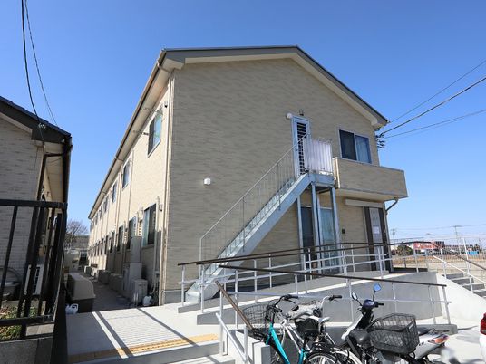 清潔な外観の建物