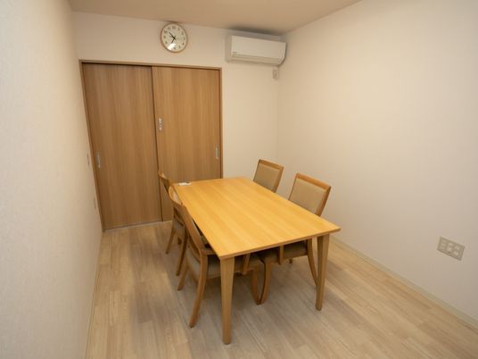 清潔で明るい居室の雰囲気