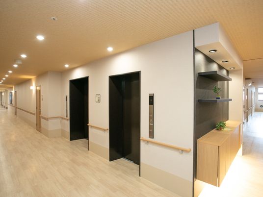 清潔な廊下の様子