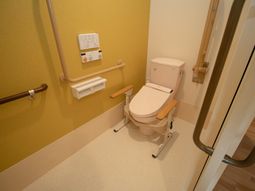 バリアフリートイレの一角