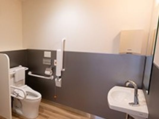 清潔なトイレ空間