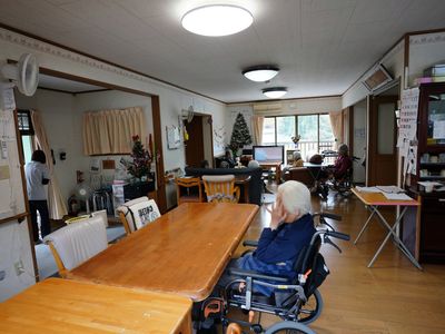 スタッフと利用者の交流