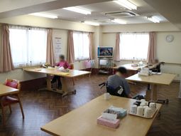 共有スペースの日常風景