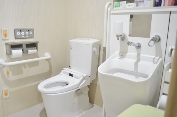 清潔感のあるトイレ