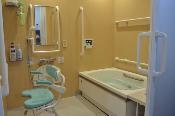 リラックス感のある浴室