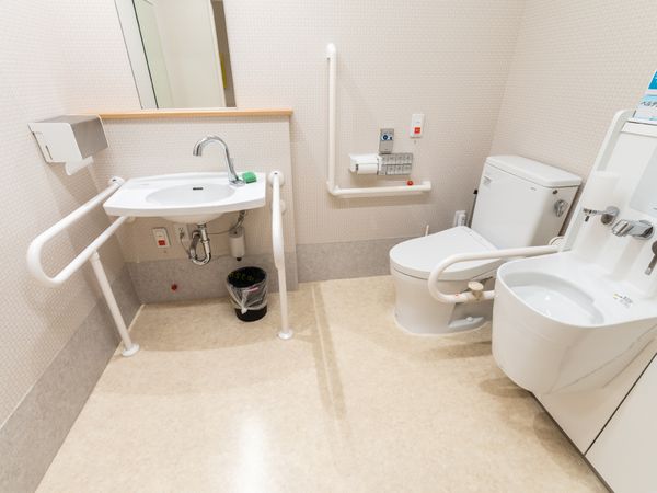 清潔なトイレ空間