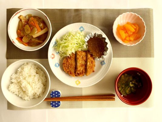 栄養満点の食事の提供