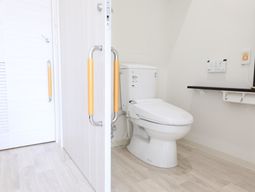 バリアフリーなトイレの様子