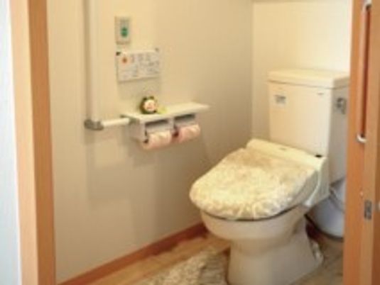 清潔なトイレ設備