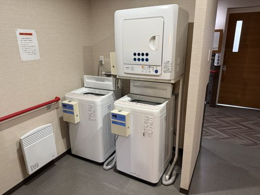 洗濯機のある部屋
