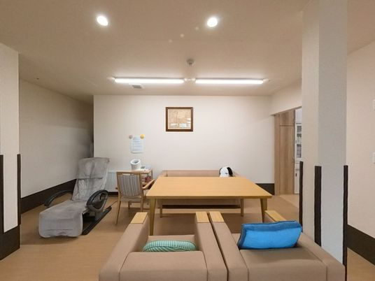 快適な居室の一角