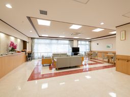 明るい共有スペース