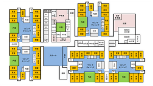 施設の設計図