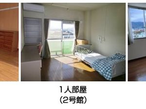 1人部屋の居室  