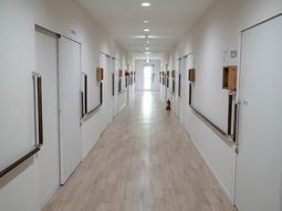 清潔感ある廊下の様子