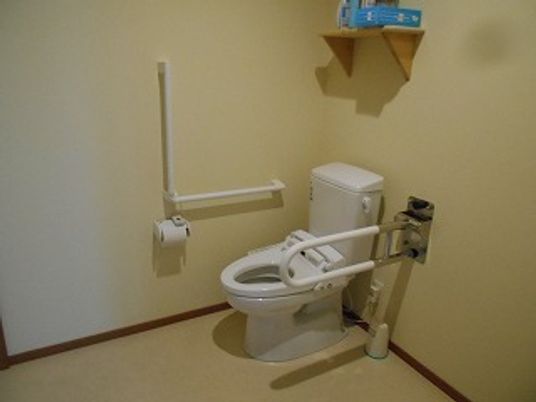 清潔なトイレの環境