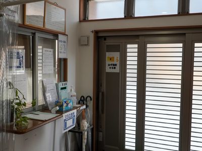 清潔感ある受付