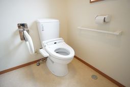 清潔なトイレ設備