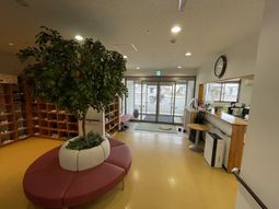 居心地の良いエントランス