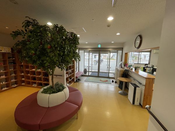 居心地の良いエントランス