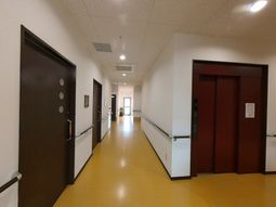 清潔な廊下の様子