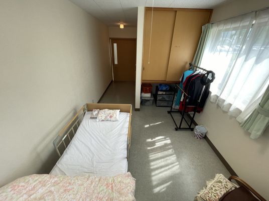 ゆったりした居室