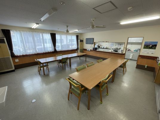 共有スペースでのひととき