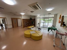 ゆったりとした共用スペース