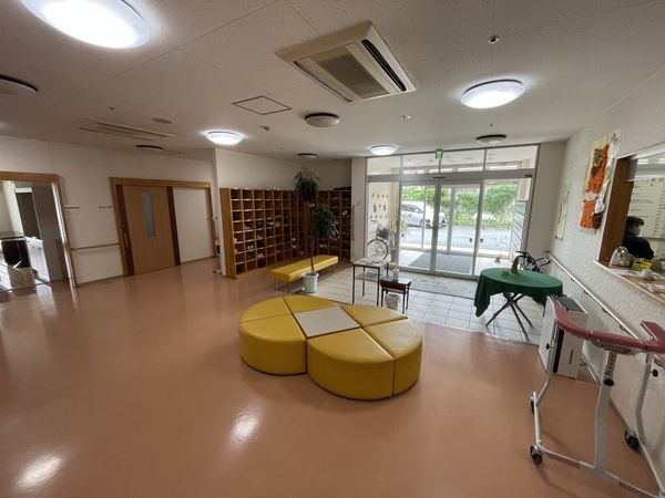 ゆったりとした共用スペース