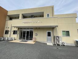 ゆったりとしたエントランス