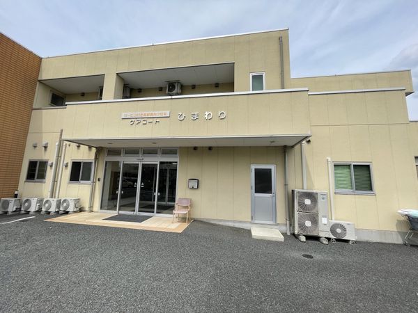 ゆったりとしたエントランス